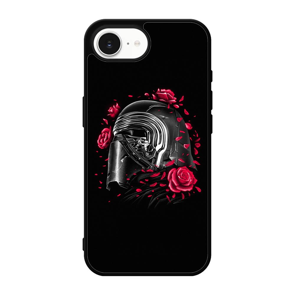 Star Wars Kylo Ren Helmet And Roses iPhone 17e Case DC1752