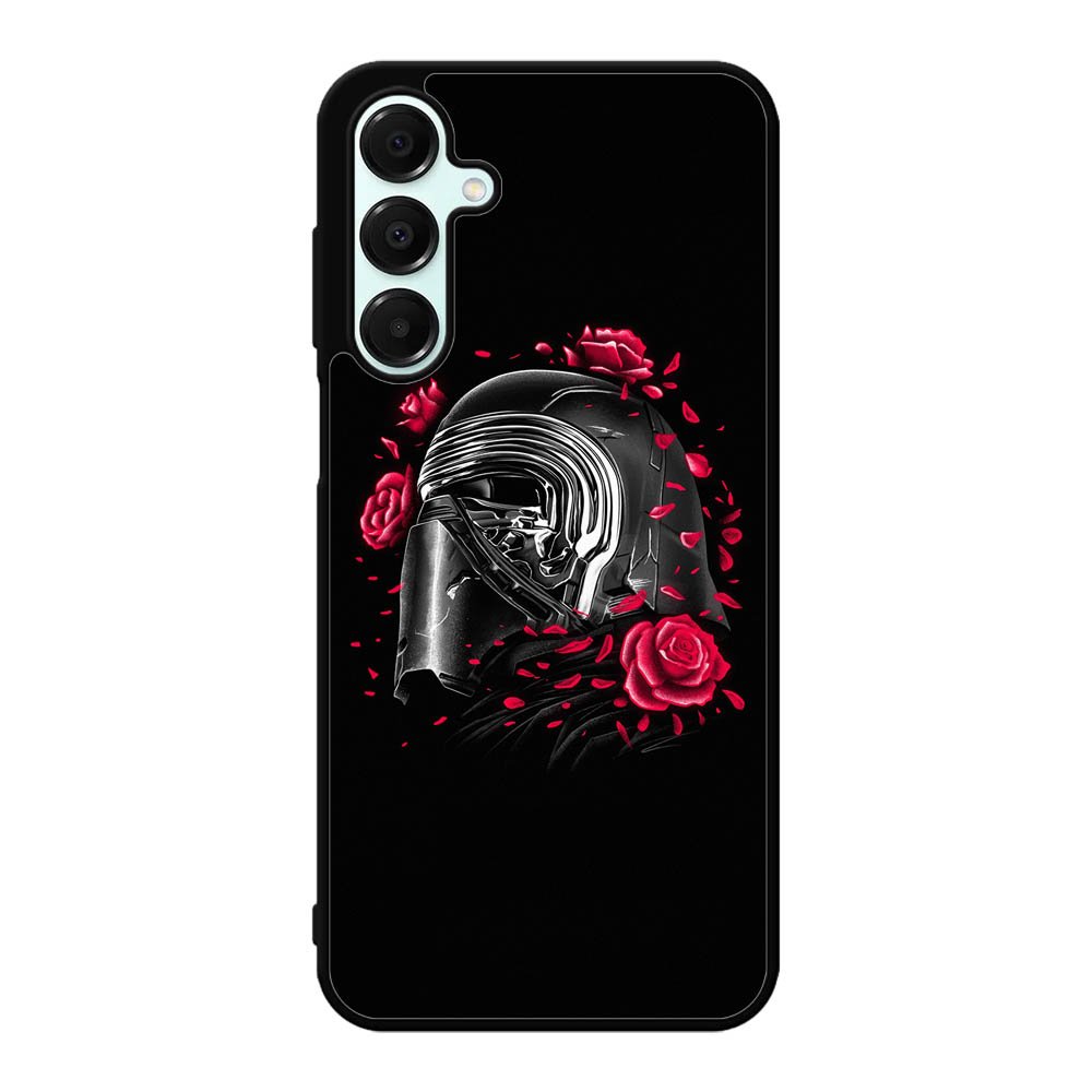 Star Wars Kylo Ren Helmet and Roses Samsung Galaxy A16 Case DC8247