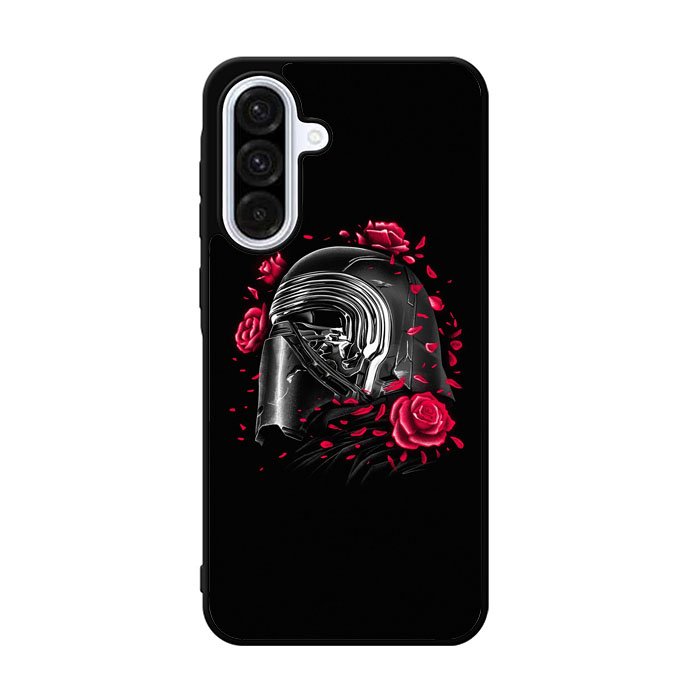 Star Wars Kylo Ren Helmet and Roses Samsung Galaxy A36 Case DC2092