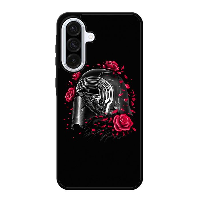 Star Wars Kylo Ren Helmet And Roses Samsung Galaxy A16 Case DC1752