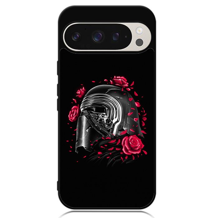 Star Wars Kylo Ren Helmet And Roses Google Pixel 9 | Google Pixel 9 Pro Case DC1752