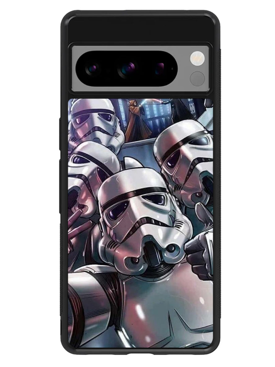 Star Wars Troopers Selfie Google Pixel 8 Pro Case