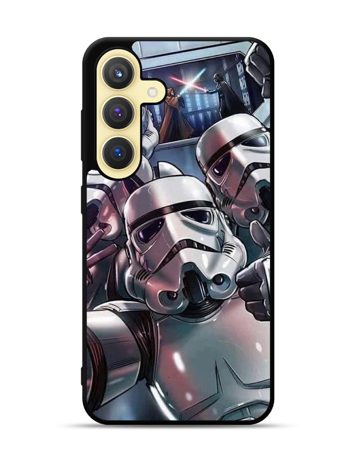 Star Wars Troopers Selfie Samsung Galaxy S24 Plus 5G , Samsung Galaxy S24+ 5G Case