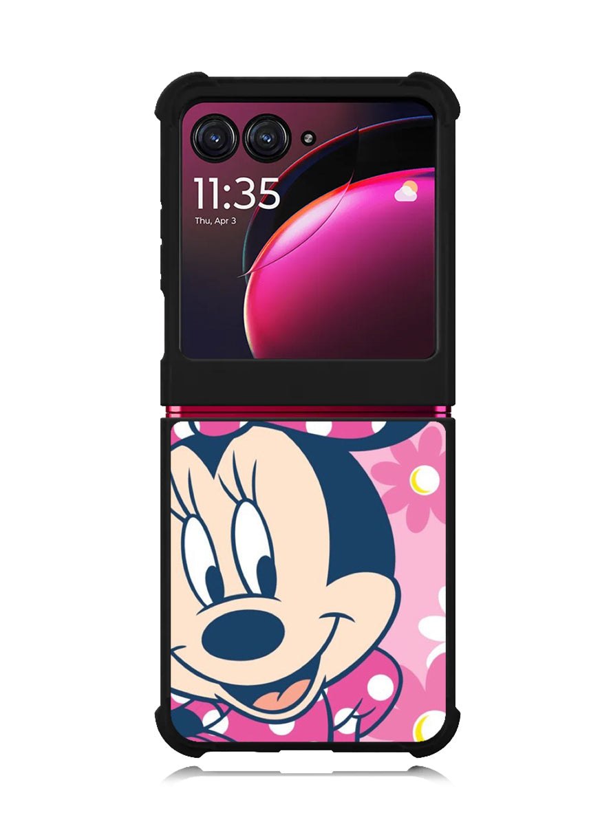 Minnie Mouse Pink 3rd Motorola Moto Razr Plus 2023 , Moto Razr+ 2023 Case