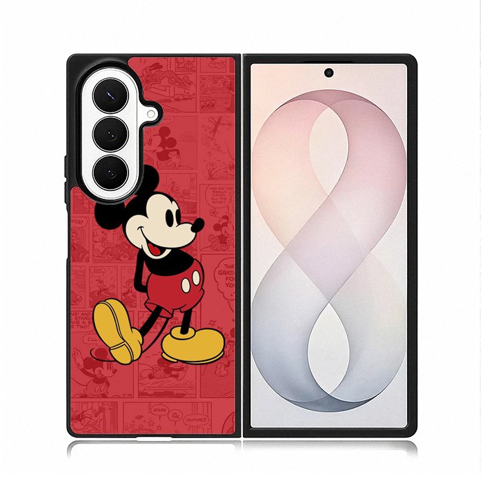 Mickey Mouse Comic Samsung Galaxy Z Fold 8 Ultra Case DC1163