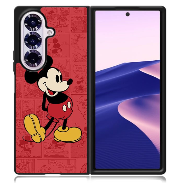 Mickey Mouse Comic Samsung Galaxy Z Fold 7 Case DC1163