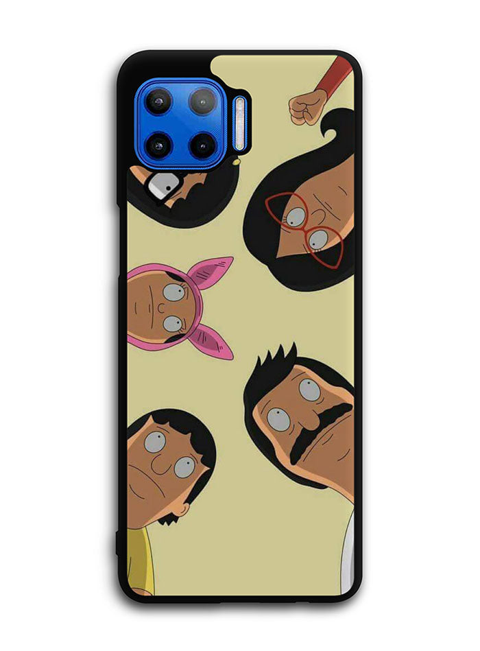 Bobs burger Family Motorola Moto One 5G Case , Moto One 5G UW Case , Moto G 5G Plus Case