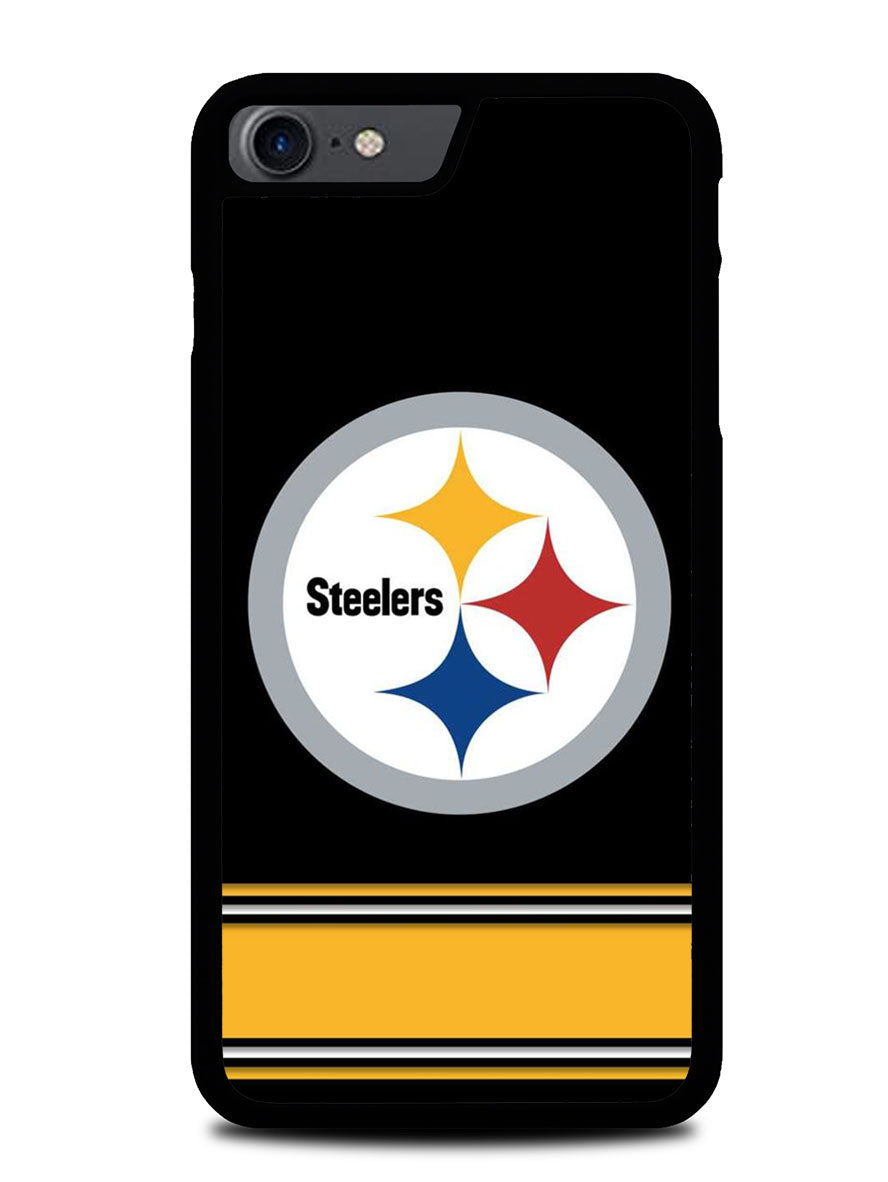 Pittsburgh steelers Logo Strip iPhone SE 3rd Generation 2022 Case BLN1086