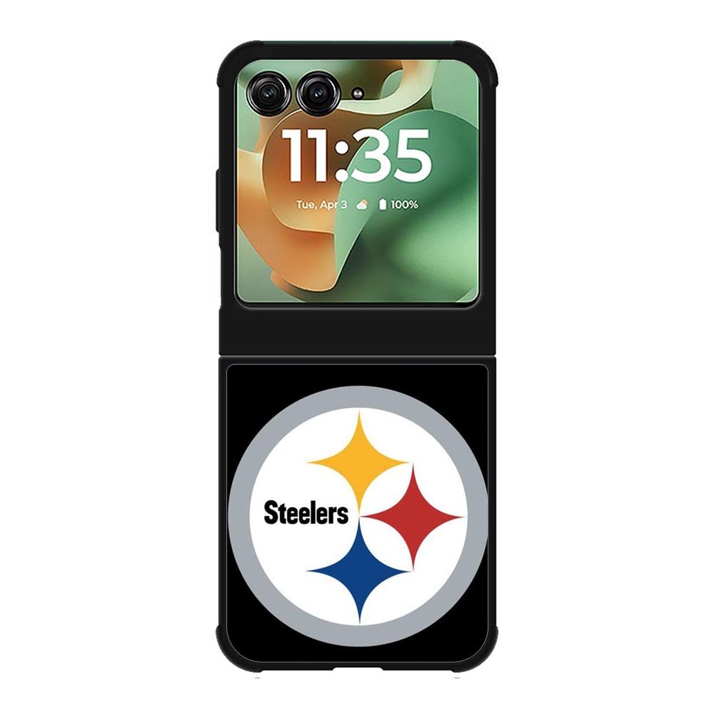Pittsburgh Steelers Logo Strip Motorola Moto RAZR 2025 Case