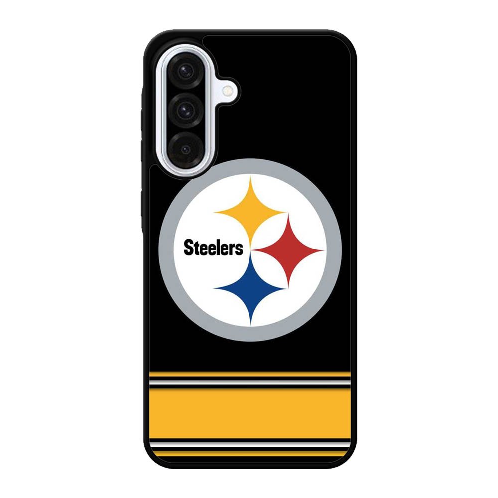 Pittsburgh Steelers Logo Strip Samsung Galaxy A56 Case DC6337