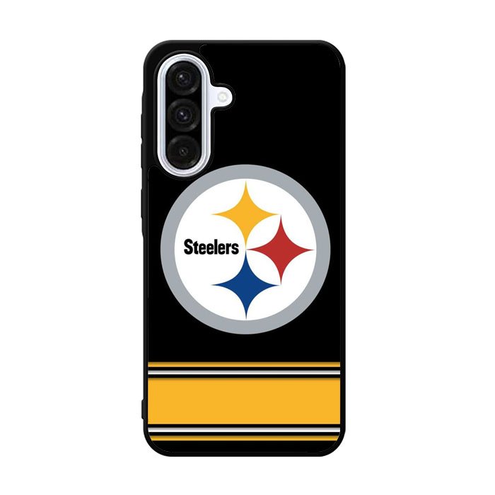 Pittsburgh Steelers Logo Strip Samsung Galaxy A36 Case DC6337