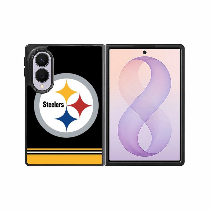 Pittsburgh Steelers Logo Strip Samsung Galaxy Z Fold 8 Case DC1466