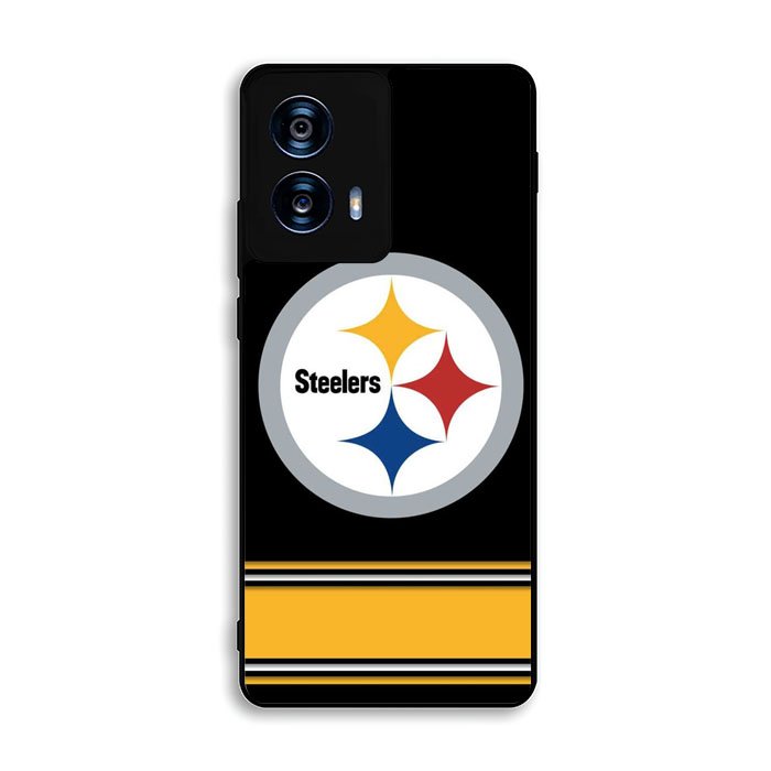 Pittsburgh Steelers Logo Strip Motorola Moto G Power 5G 2024 Case DC1825