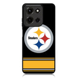 Pittsburgh Steelers Logo Strip Motorola Moto G Power 5G 2025 DC1466