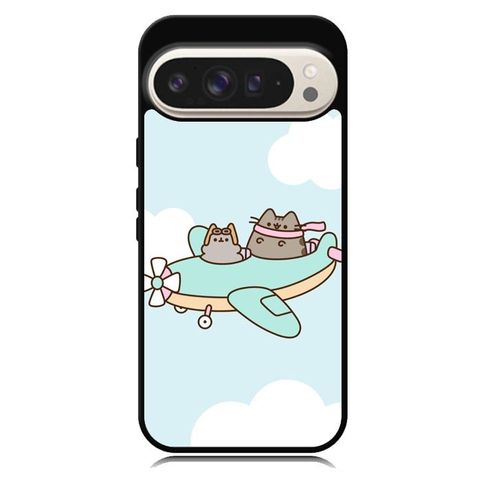Pusheen The Cat Flying The Plane Google Pixel 10 Pro XL Case DC1536