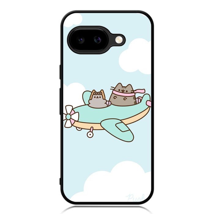 Pusheen The Cat Flying The Plane Google Pixel 9A Case DC1536