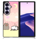 Pusheen The Cat Sleeping Samsung Galaxy Z Fold 7 Case DC1541