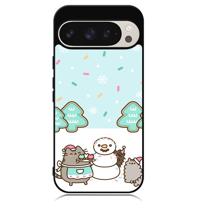 Pusheen The Cat Snow Winter Google Pixel 9 Pro XL Case