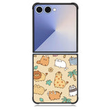Pusheen The Cat Animal Samsung Galaxy Z Flip 7 Case DC1531