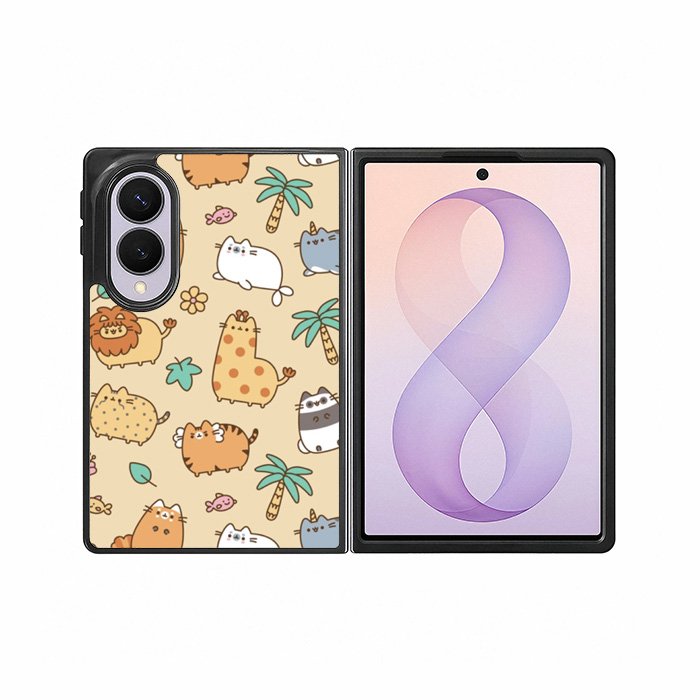 Pusheen The Cat Animal Samsung Galaxy Z Fold 8 Case DC1531