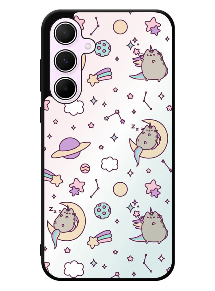 Pusheen The Cat Fairy Unicorn Samsung Galaxy A55 5G Case