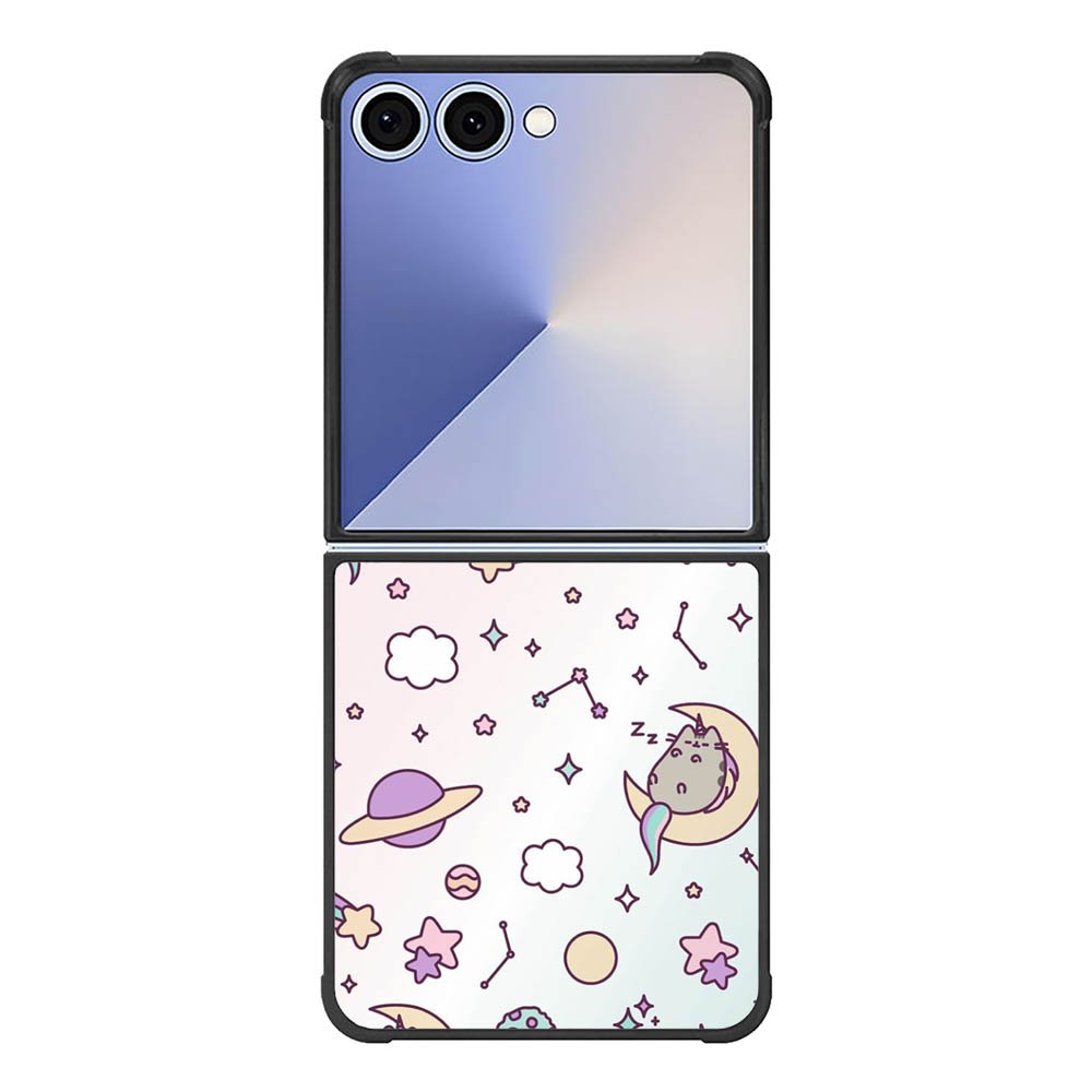 Pusheen The Cat Fairy Unicorn Samsung Galaxy Z Flip 7 5G Case