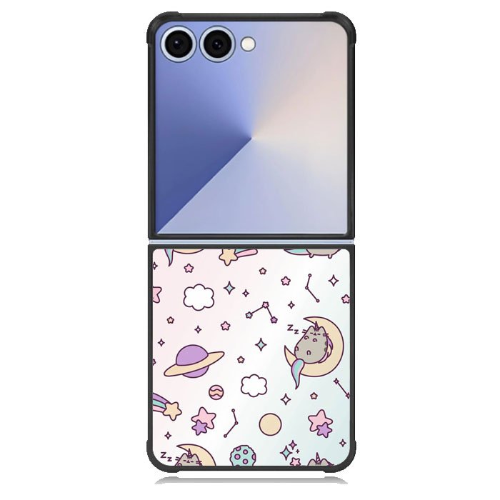 Pusheen The Cat Fairy Unicorn Samsung Galaxy Z Flip 7 Case DC1535