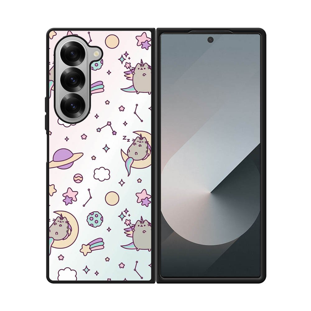 Pusheen The Cat Fairy Unicorn Samsung Galaxy Z Fold 7 5G Case