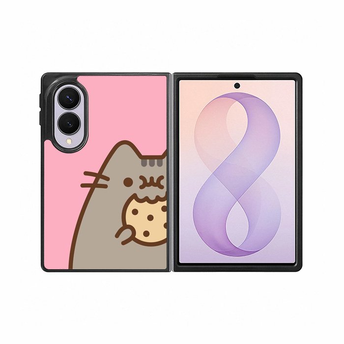 Pusheen The Cat Cookies Samsung Galaxy Z Fold 8 Case DC1532