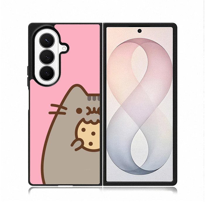 Pusheen The Cat Cookies Samsung Galaxy Z Fold 8 Ultra Case DC1532