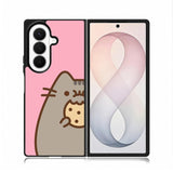 Pusheen The Cat Cookies Samsung Galaxy Z Fold 8 Ultra Case DC1532