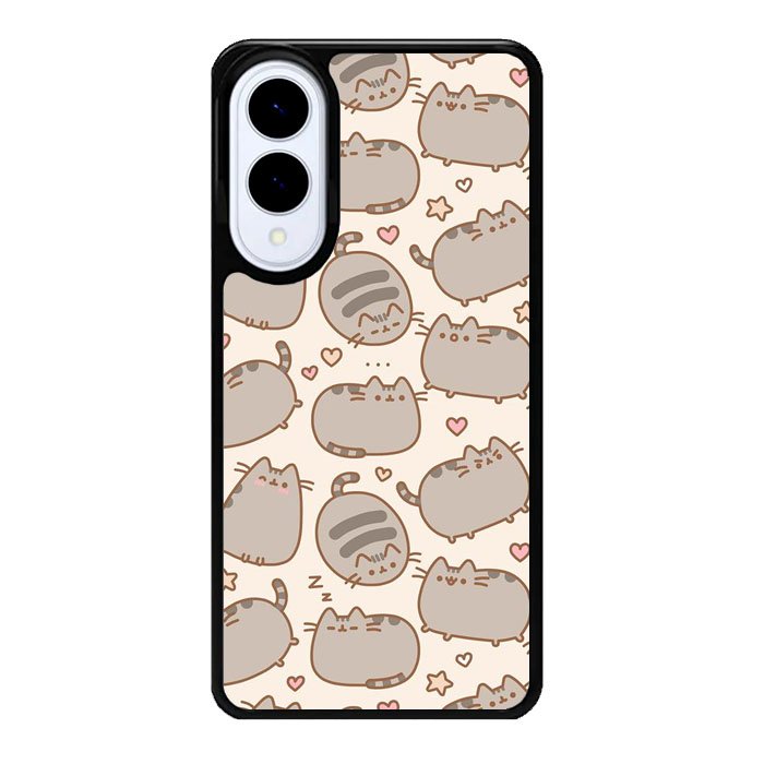 Pusheen The Cat Pattern Samsung Galaxy S25 Edge DC1539