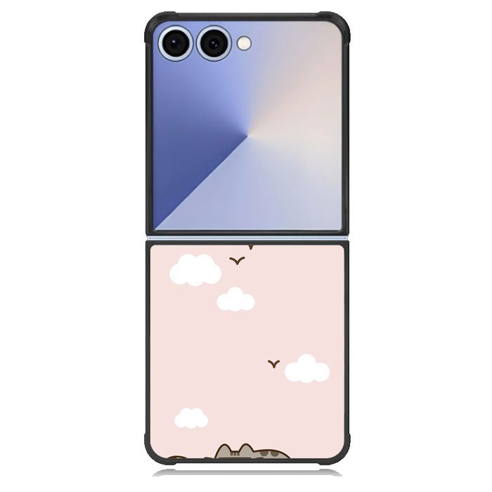 Pusheen The Cat Cool Summer Samsung Galaxy Z Flip 7 Case DC1533