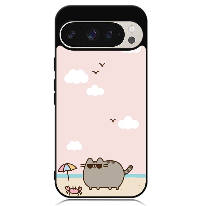 Pusheen The Cat Cool Summer Google Pixel 9 | Google Pixel 9 Pro Case DC1533