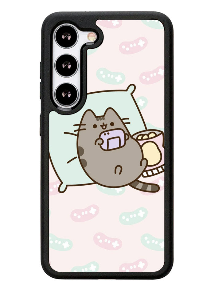 Pusheen The Cat Enjoy Gaming Samsung Galaxy S23 Plus 5G / Samsung Galaxy S23+ 5G Case