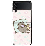 Pusheen The Cat Enjoy Gaming Samsung Galaxy Z Flip 4 5G 2022 Case