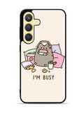 Pusheen The Cat Very Busy Samsung Galaxy S25 Plus 5G , Samsung Galaxy S25+ 5G Case