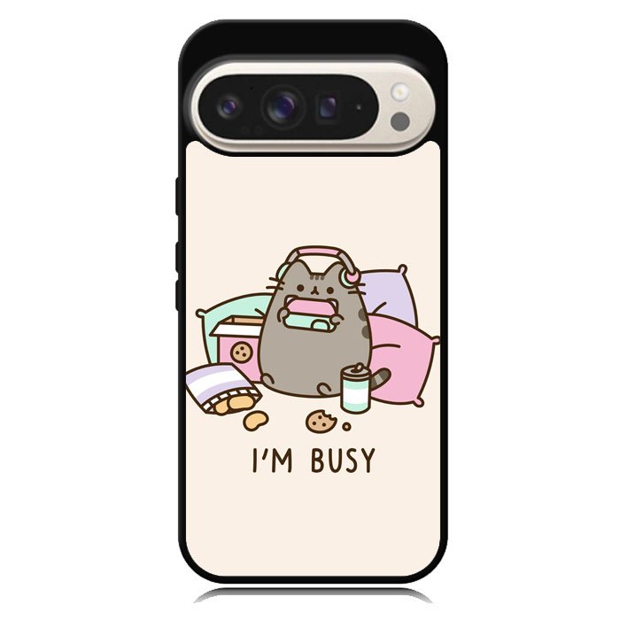 Pusheen The Cat Very Busy Google Pixel 10 | Google Pixel 10 Pro Case DC1542