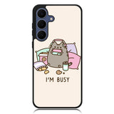Pusheen The Cat Very Busy Samsung Galaxy S23 FE Case DC1542