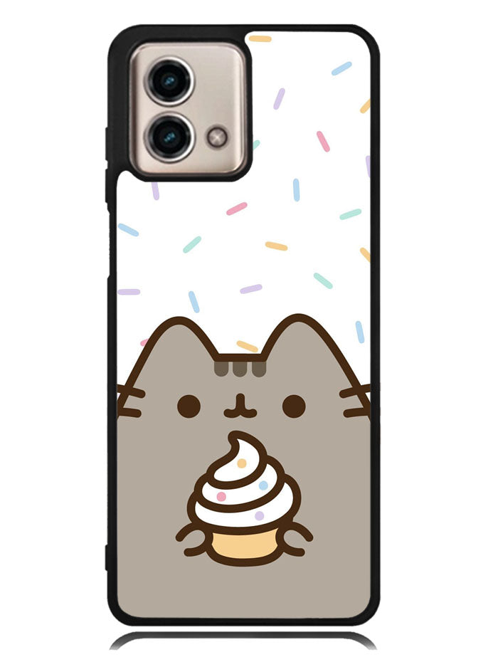 Pusheen The Cat Rainbow Cupcakes Motorola Moto G Stylus 5G 2023 Case