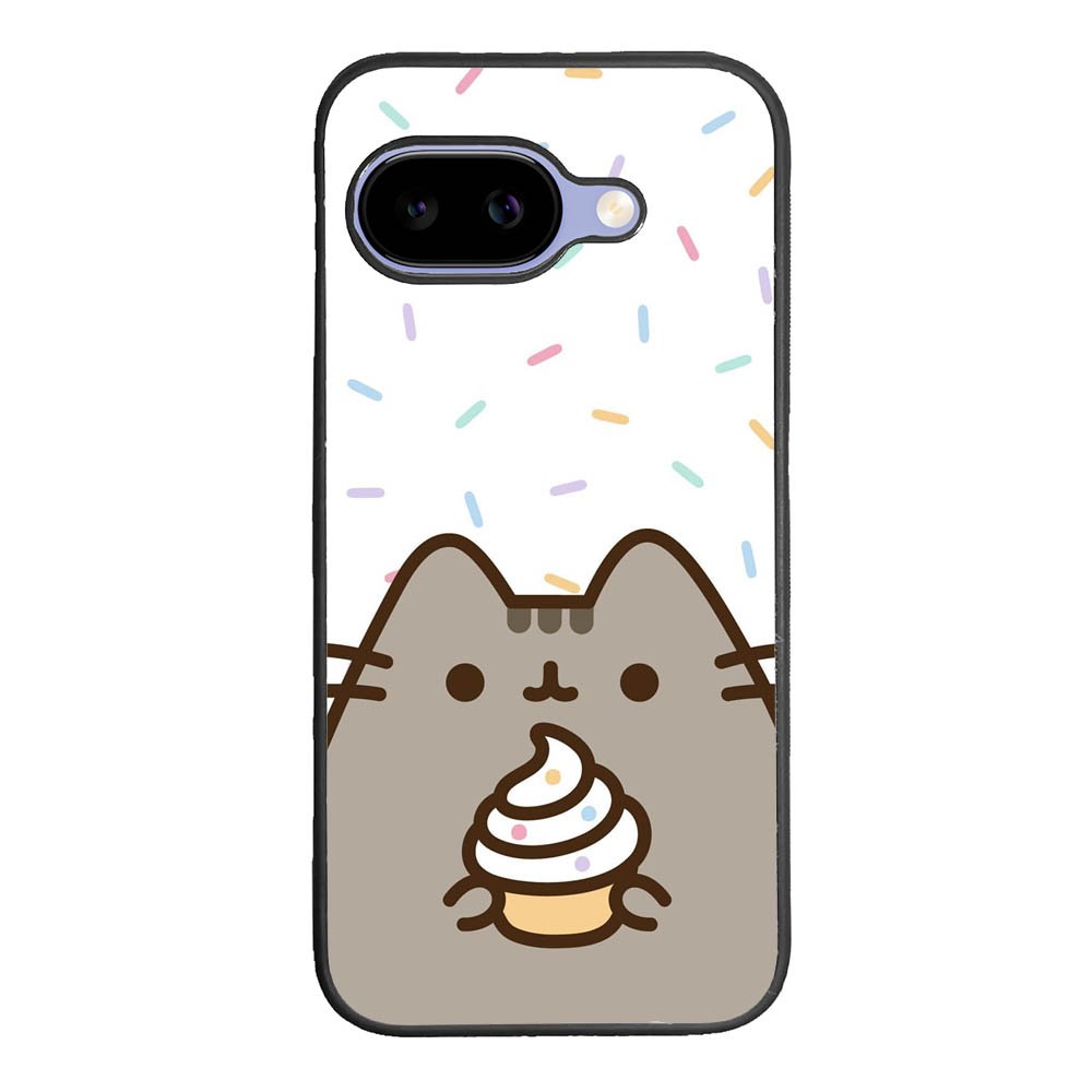 Pusheen The Cat Rainbow Cupcakes Google Pixel 10A Case DC1540