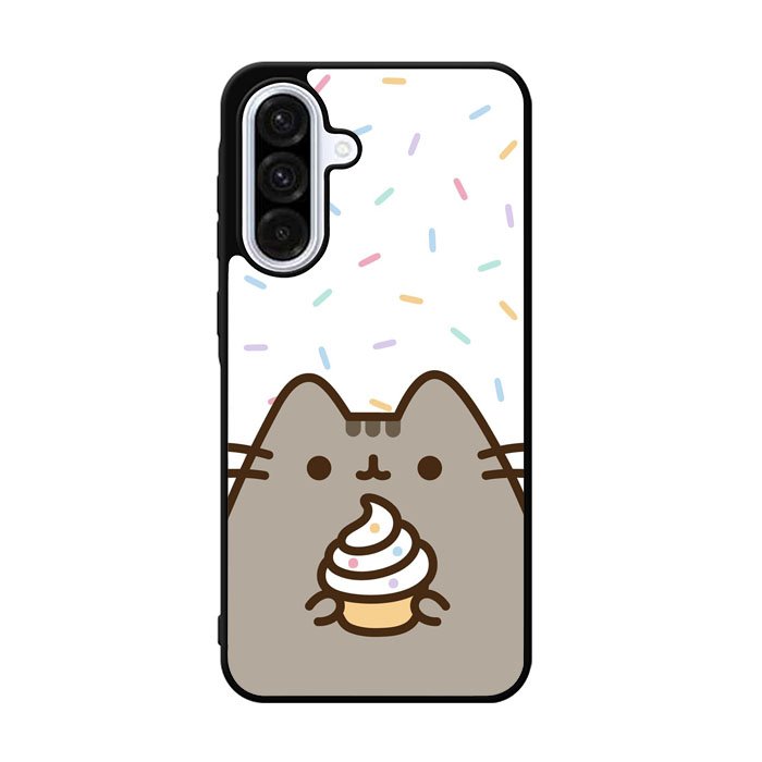 Pusheen The Cat Rainbow Cupcakes Samsung Galaxy A36 Case DC6717