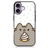Pusheen The Cat Rainbow Cupcakes iPhone 16 Plus Case DC1540