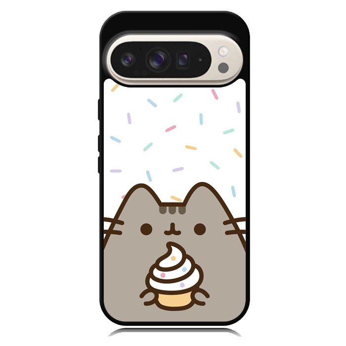 Pusheen The Cat Rainbow Cupcakes Google Pixel 10 | Google Pixel 10 Pro Case DC1540