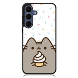 Pusheen The Cat Rainbow Cupcakes Samsung Galaxy S23 Case DC1540
