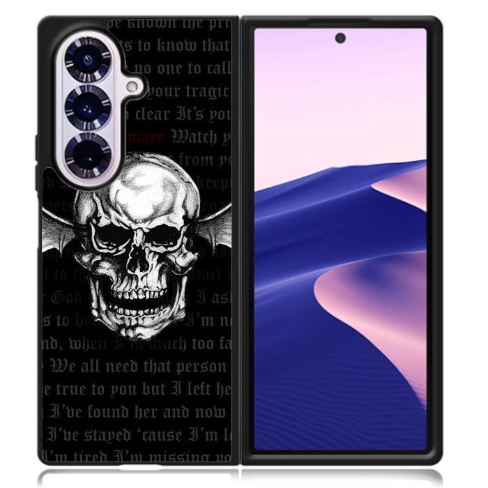 Deathbat Avenged Sevenfold Samsung Galaxy Z Fold 7 Case DC0461