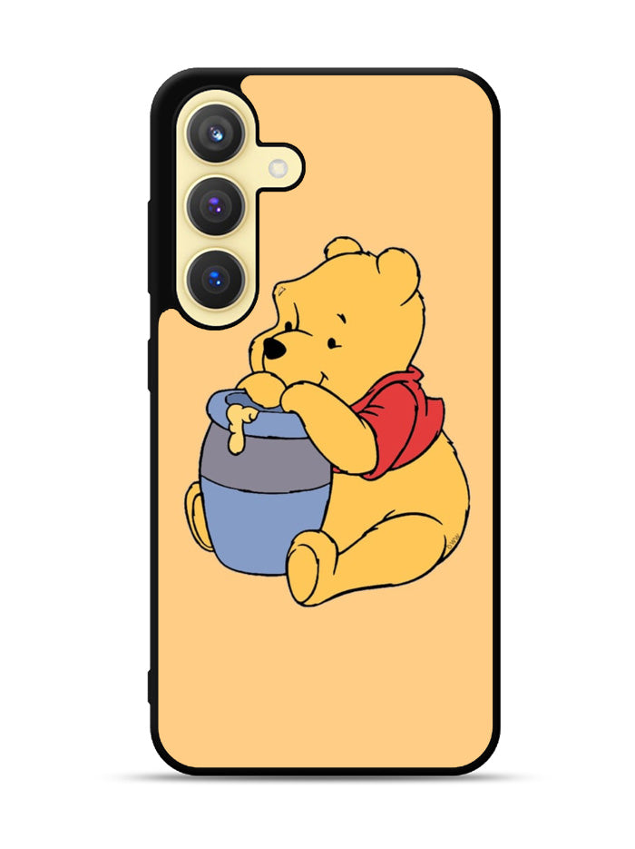 Winnie The Pooh Honey Eat Samsung Galaxy S24 Plus 5G , Samsung Galaxy S24+ 5G Case
