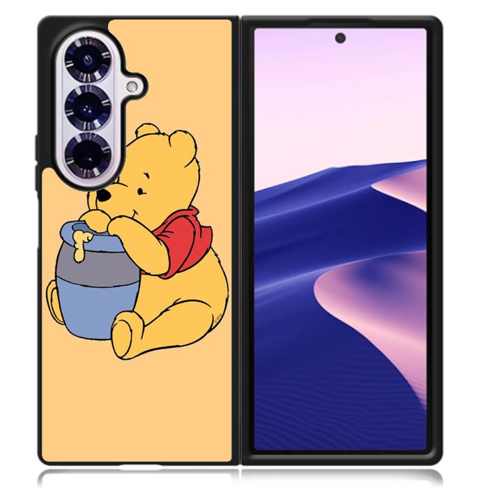 Winnie The Pooh Honey Eat Samsung Galaxy Z Fold 7 Case DC1969