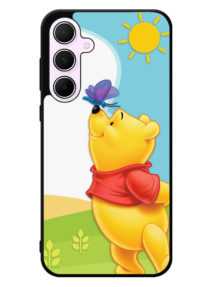 Winnie The Pooh Butterfly Summer Samsung Galaxy A35 5G Case