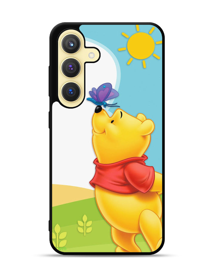 Winnie The Pooh Butterfly Summer Samsung Galaxy S25 Plus 5G , Samsung Galaxy S25+ 5G Case